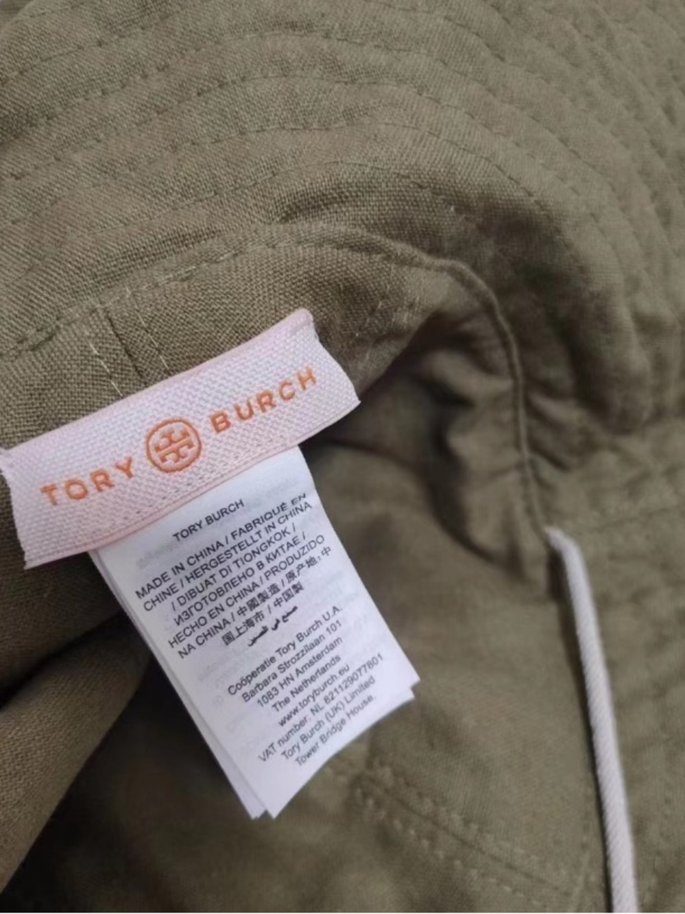 Tory Burch Monogram Climbing Rose Jacquard Bucket Hat - Picture 3 of 6